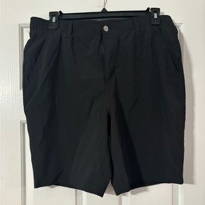 Men’s size 36 golf shorts; Rorie Whelan jet black